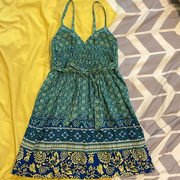 No Boundaries Printed Dress, Small - Picture 5 of 10